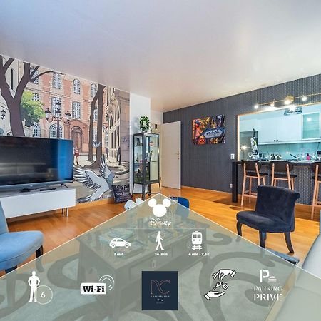 *Disneyland-Paris*6Pers, Wi-Fi, Netflix, Parking Chessy  Exteriér fotografie
